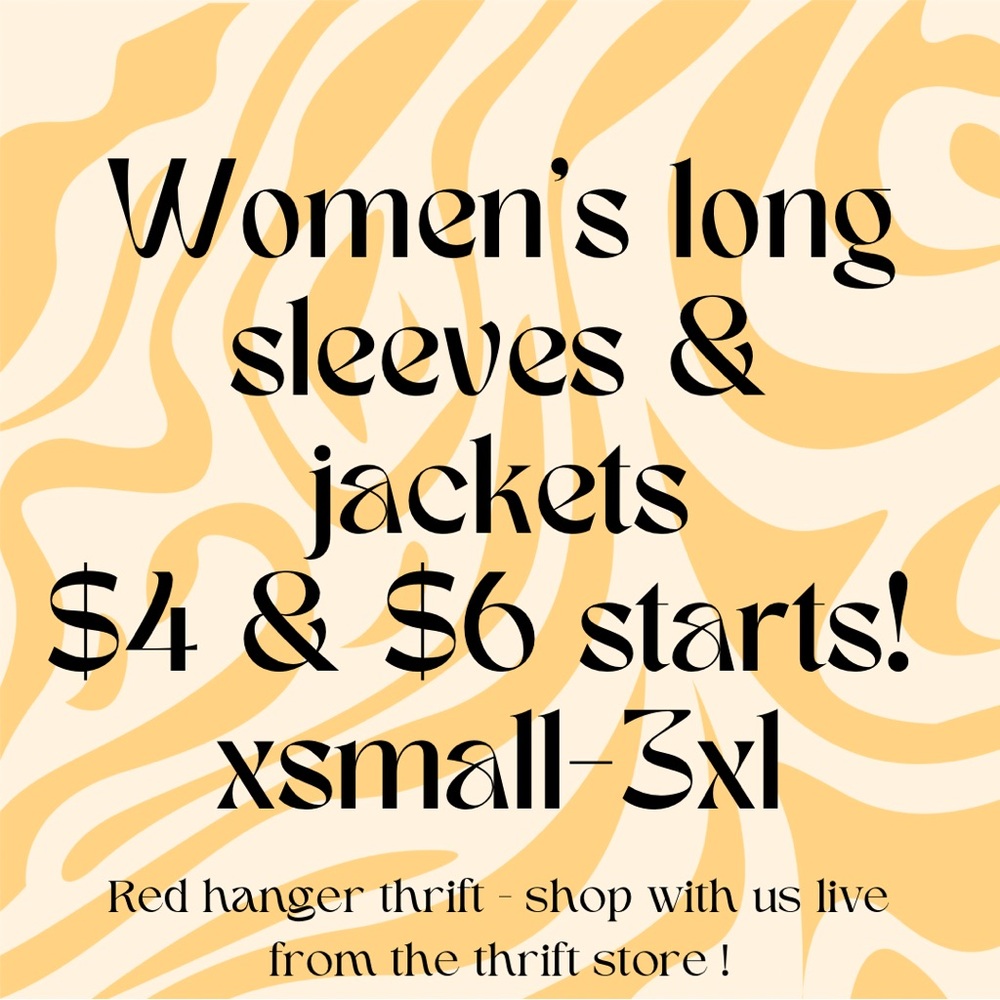 $6 womens jackets !